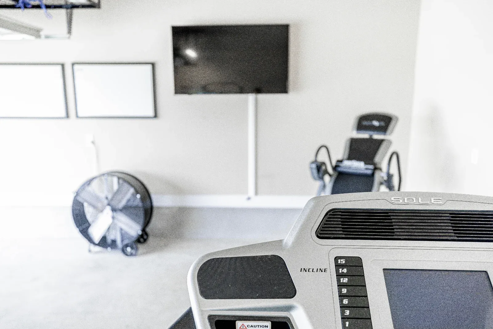 Treadmil at Downwind Beach House- Randolph AFB Lodging