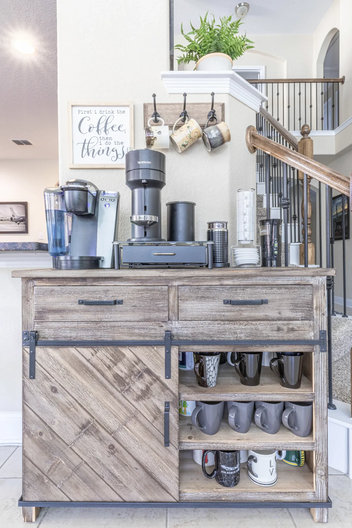 Coffee Bar at Downwind Beach House- Randolph AFB Lodging